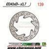 DISQUE DE FREIN FIXE AVANT G KTM 300EGS EX 240 ET 142 EP 3 7