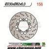 DISQUE DE FREIN FIXE ARRIERE DROIT ZX636 02 04 ZX9R 94 97