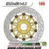 DISQUE DE FREIN FLOTTANT AVANT DROIT ZZR1100 93 01