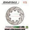 DISQUE DE FREIN FIXE AVANT GAUCHE KMX200 89 92