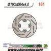 DISQUE DE FREIN FIXE ARRIERE GAUCHE KATANA 50 99 03