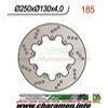 DISQUE DE FREIN FIXE AVANT GAUCHE KLR650 87 94
