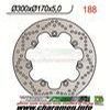 DISQUE DE FREIN FIXE AVANT GAUCHE EN500 90 93