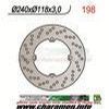 DISQUE DE FREIN FIXE AVANT GAUCHE cr 125R 89