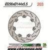 DISQUE DE FREIN FIXE AVANT DROIT XL600LM 85 88