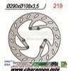DISQUE DE FREIN FIXE AVANT DROIT POUR HM 50 DERAPAGE 01 02