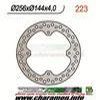 DISQUE DE FREIN FIXE AVANT GAUCHE NX650 DOMINATOR 89 92