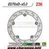 DISQUE DE FREIN FIXE ARRIERE DROIT BMW R850C 95 03