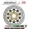 DISQUE DE FREIN FIXE GSF600 BANDIT 95 04 GSF400 BANDIT 89 97