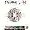 DISQUE DE FREIN FIXE ARRIERE DROIT MONTESA COTA 250 87