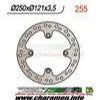 DISQUE DE FREIN FIXE AVANT DROIT DR350 91 98