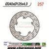 DISQUE DE FREIN FIXE ARRIERE CENTRAL DRAGSTER 125 LC 99 03
