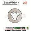 DISQUE DE FREIN FIXE AVANT GAUCHE SHERCO 125 200 250 290 99