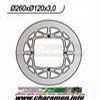 DISQUE DE FREIN FIXE AVANT GAUCHE WRE125 00 01