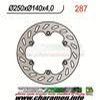 DISQUE DE FREIN FIXE AVANT GAUCHE APRILIA ETX125 89 00