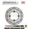 DISQUE DE FREIN FIXE ARRIERE DROIT RSV1000 R SP 98 00