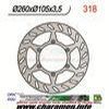 DISQUE DE FREIN FIXE AVANT GAUCHE RIEJU RS1 50 99 01