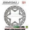 DISQUE DE FREIN FIXE AVANT GAUCHE XT600E 95 03