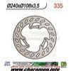 DISQUE DE FREIN FIXE AVANT GAUCHE DERBI SENDA 50 R 00 03