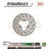 DISQUE DE FREIN FIXE ARRIERE DROIT SENDA 50 R RACER 02 03