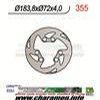 DISQUE DE FREIN FIXE AVANT GAUCHE MONTESA COTA 315 R 00 03
