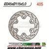 DISQUE DE FREIN FIXE ARRIERE DROIT XTZ750 92 95