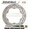 DISQUE DE FREIN FIXE AVANT GAUCHE XJ900 DIVERSION 95 03