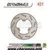 DISQUE DE FREIN FIXE ARRIERE DROIT TZR125R 90 95