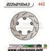 DISQUE DE FREIN FIXE AVANT GAUCHE EPICURO 125 00 02
