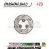 DISQUE DE FREIN FIXE AVANT GAUCHE APRILIA AMICO EX 155 IT 40 6 EP 4