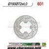 DISQUE DE FREIN FIXE ARRIERE CENTRAL SZX50 98 03