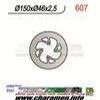 DISQUE DE FREIN FIXE ARRIERE DROIT EX 150 IT 46 ET 60 EP 3
