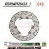 DISQUE DE FREIN FIXE AVANT GAUCHE DERBI SENDA 50 SM DRD 02