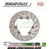 DISQUE DE FREIN FIXE AVANT DROIT DERBI SENDA 50 SM DRD 02