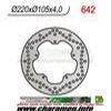 DISQUE DE FREIN FIXE ARRIERE DROIT XL125 V VARADERO 01 03