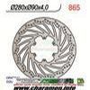 DISQUE DE FREIN FIXE AVANT RS2 MATRIX 50 05 06 EX 280 IT 90 EP 4