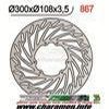 DISQUE DE FREIN FIXE AVANT SENDA DRD SM PRO 50 07 08 SMX50 PRO 07 08 D