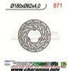 DISQUE DE FREIN FIXE ARRIERE SHERCO 50 125