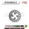 DISQUE DE FREIN FIXE ARRIERE BETA TRIAL EVO