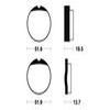 plaquettes frein ma1 AVANT cb250 350 400 450 500 1974 78 ma1