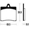 plaquettes frein ma66 AVANT rs250 95 96 xtz660 AVANT bimota 89 97 ma66