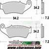 plaquette braking 772cm44 cr125 94 07 250 94 08 crf250 450 04 08 yam98
