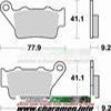 plaquette braking 773cm46 exc125 98 03 sx125 94 03r exc sx 250 98 02 4