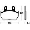 plaquettes frein ma100 AVANT cb250 88 AVANT nv600 88 ma100