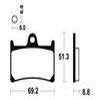 plaquettes frein ma134 AVANT tzr250 89 92 AVANT tzr125 94 ma134
