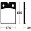 plaquettes frein ma140 AVANT bmw k75 r800 k100 r100 88 93 ma140