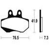 plaquettes frein ma152 rieju smx 50 02 06 ma152