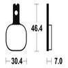 plaquettes frein ma155 etriers isr ma155