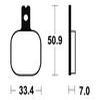 plaquettes frein ma156 etriers isr ma156