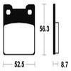 plaquettes frein ma201 ARRIERE rf900rr 94 97 ma201